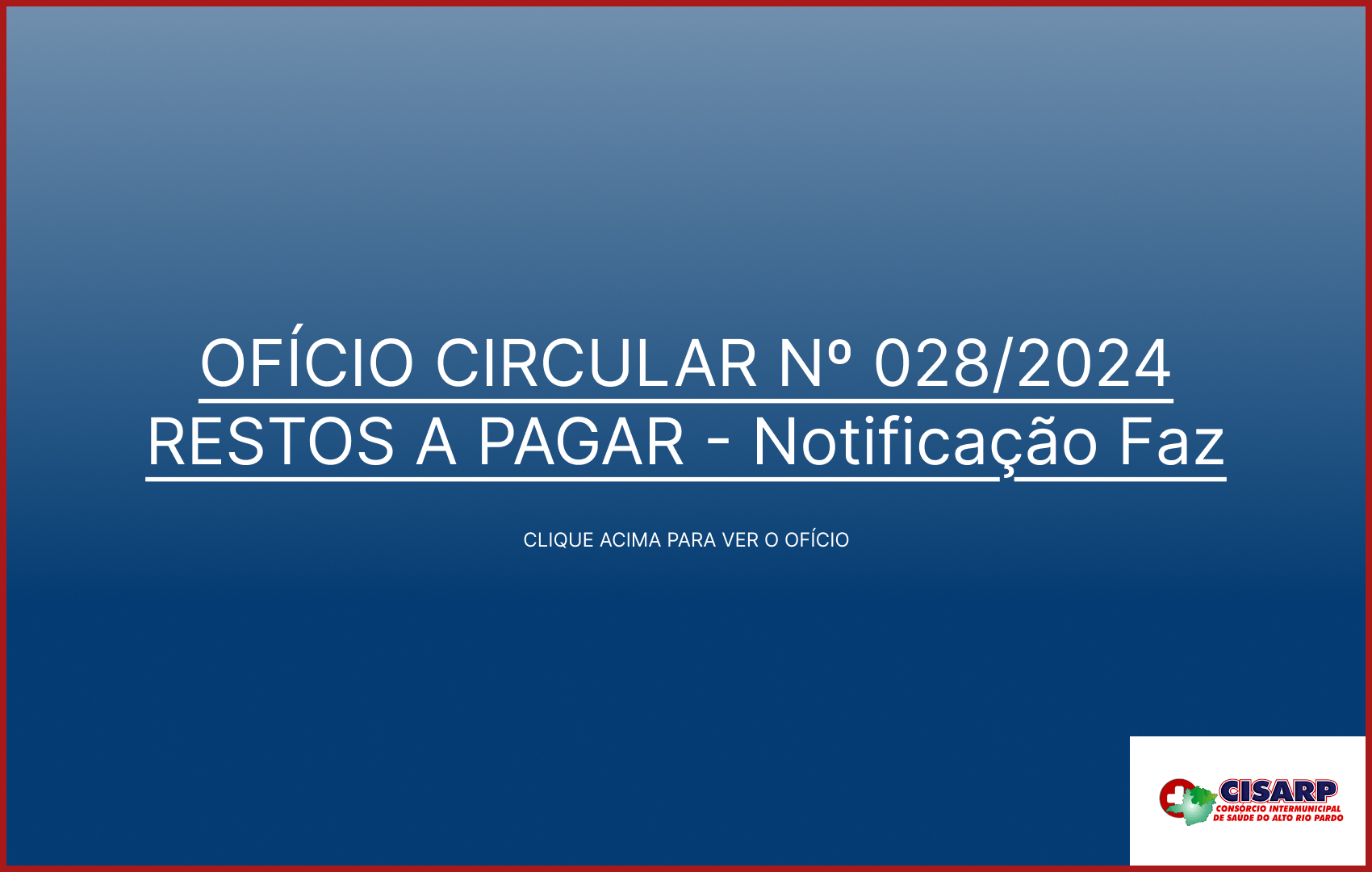 Ofício Circular Nº 028-2024